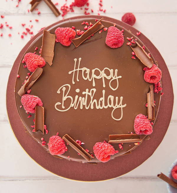 Gluten Free Chocolate and Raspberry Cake