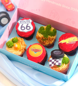 Disney Cars Themed Cupcake Box - 2nd image
