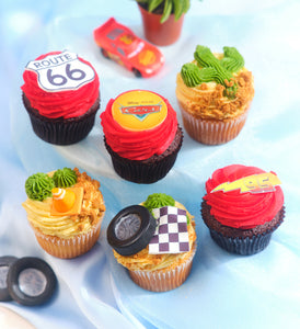 Disney Cars Themed Cupcake Box
