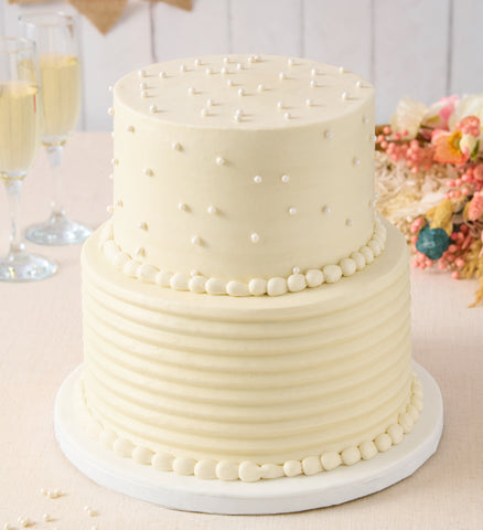 Ivory Pearl Cake