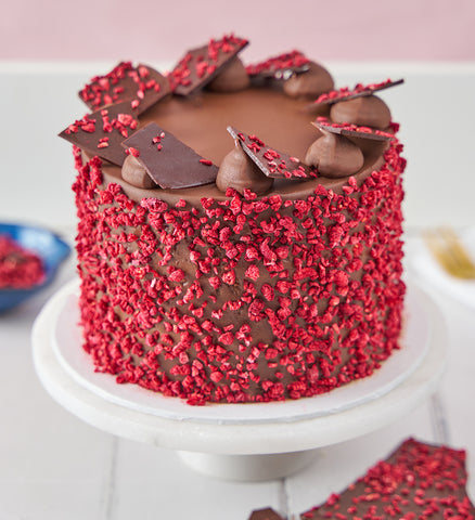 Chocolate and Raspberry Nationwide Cake