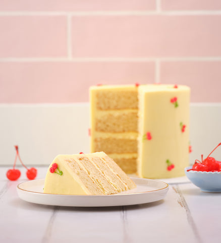 Cherries Doodle Cake