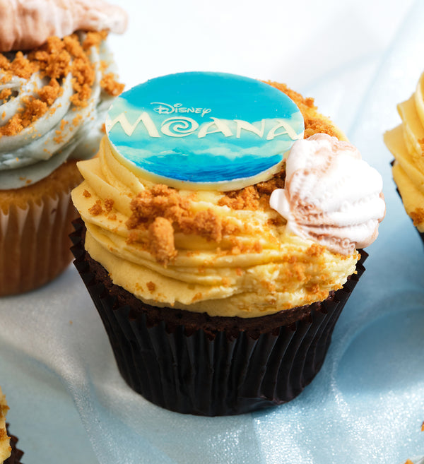 Disney Moana Themed Cupcake Box
