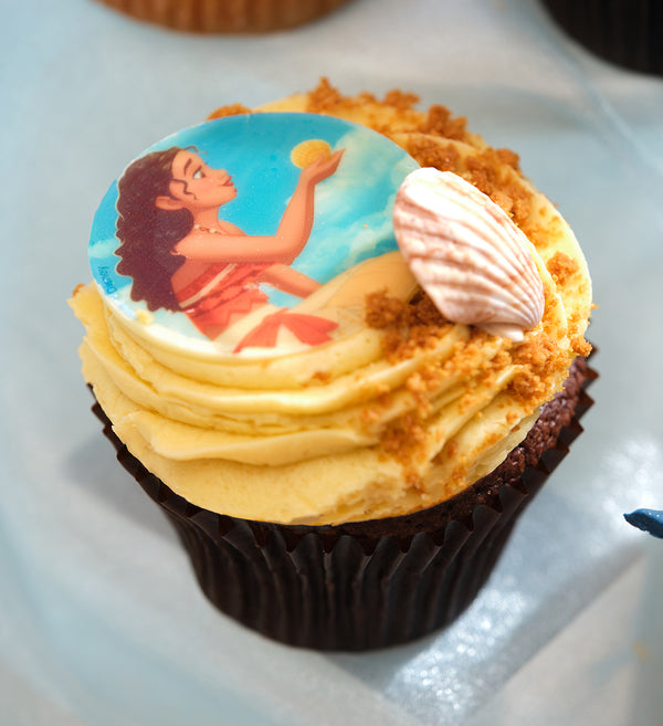 Disney Moana Themed Cupcake Box