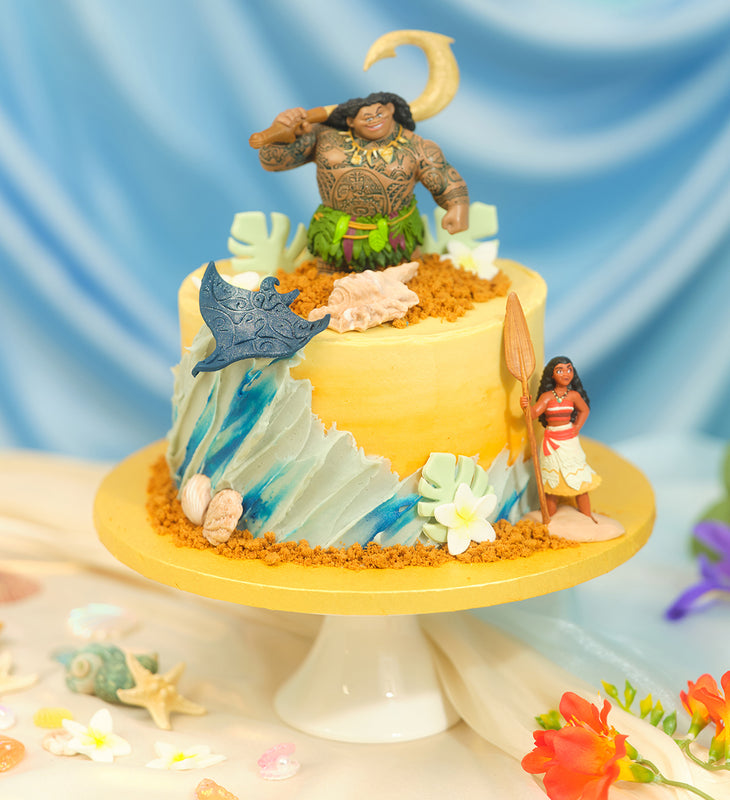 Disney Moana Themed Cake