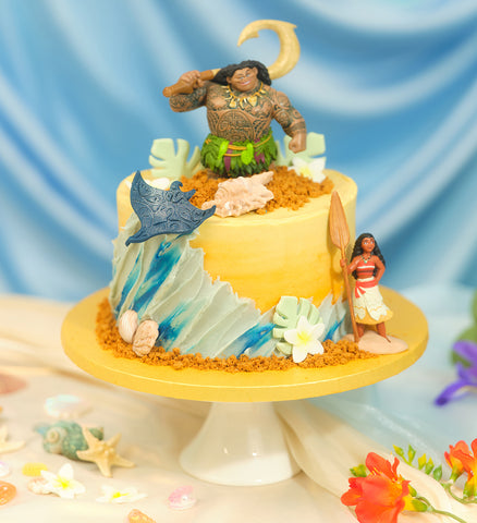 Disney Moana Themed Cake