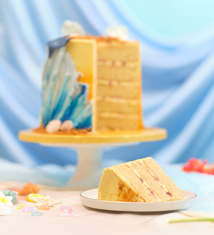 Disney Moana Themed Tall Cake