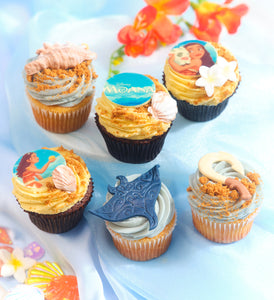 Disney Moana Themed Cupcake Box