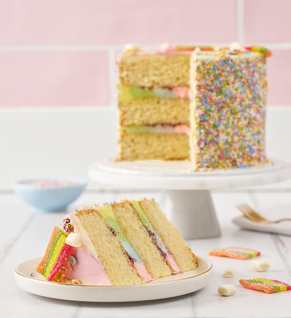 Rainbow Sprinkle Nationwide Cake