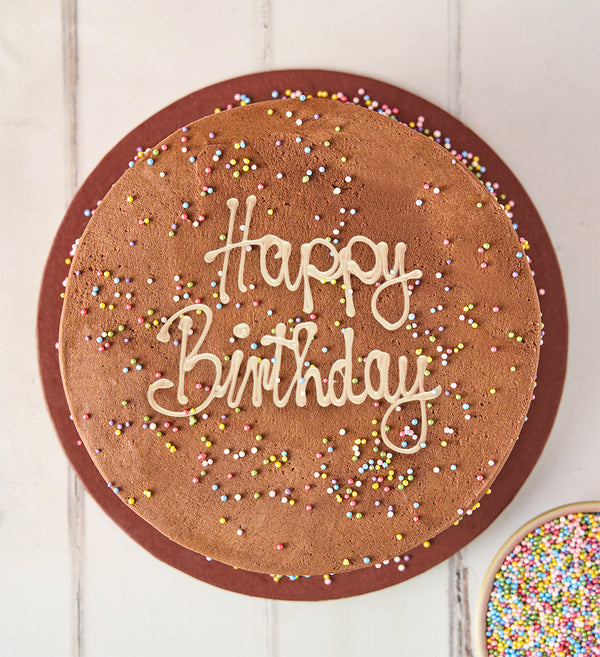Rainbow Chocolate Cake