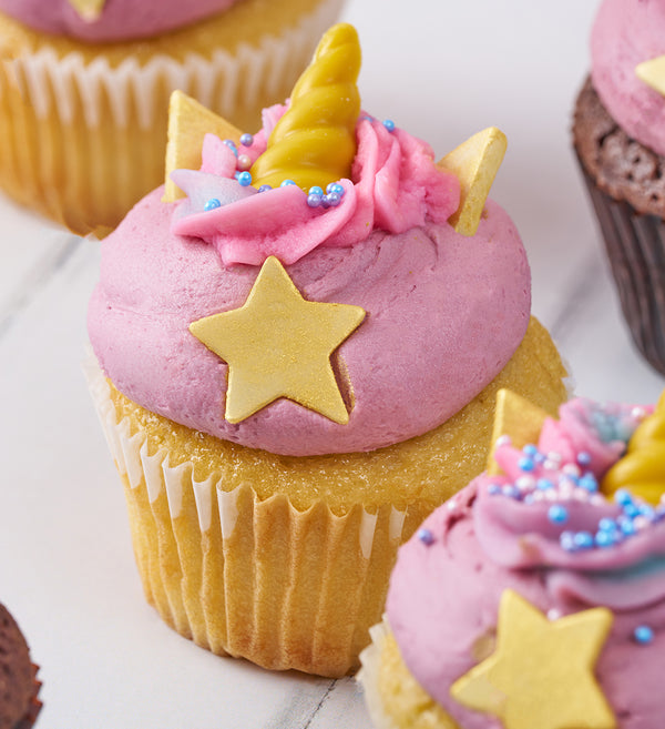 Unicorn Cupcake Box