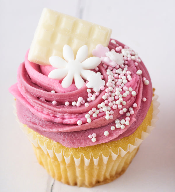 Pink Cupcake Box