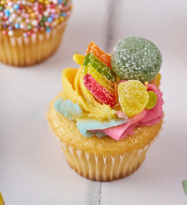 Rainbow Mini Cupcake Box