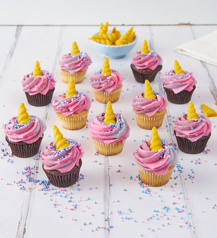 Unicorn Mini Cupcake Box