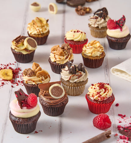 Assorted Classics Mini Cupcake Box