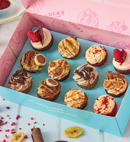 Assorted Classics Mini Cupcake Box