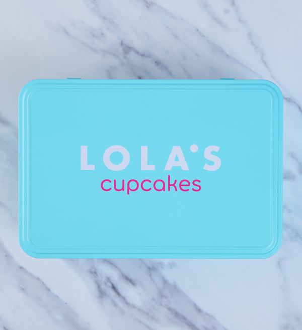 Empty Cupcake Gift Tin