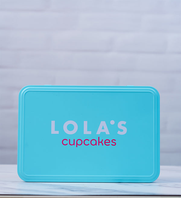 Empty Cupcake Gift Tin