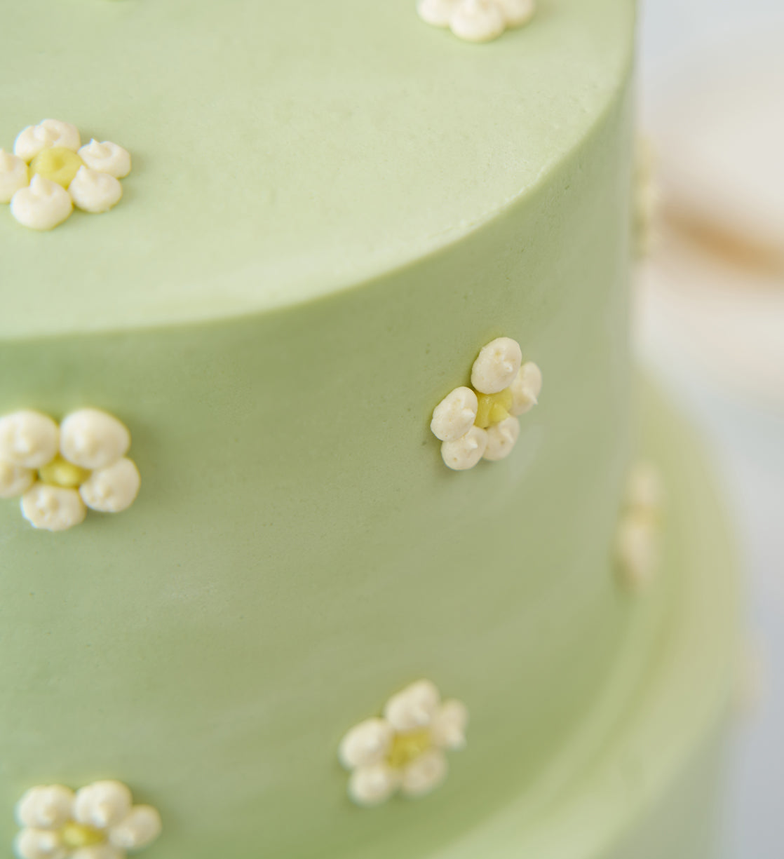 Daisy Doodle Mini Two Tier Cake