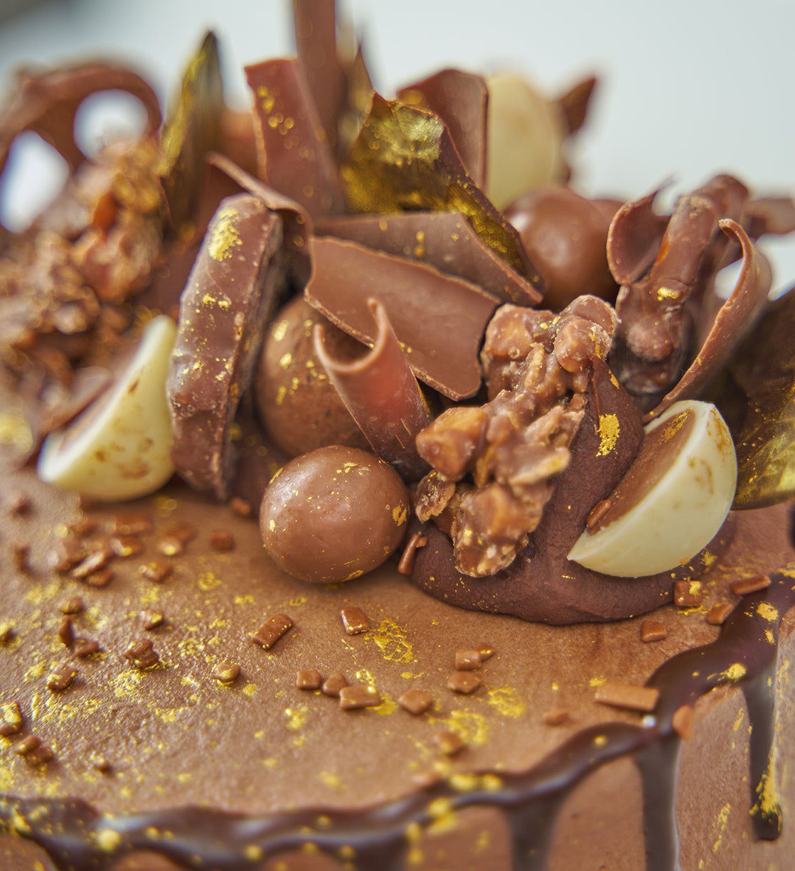 Chocolate Mini Two Tier Loaded Cake