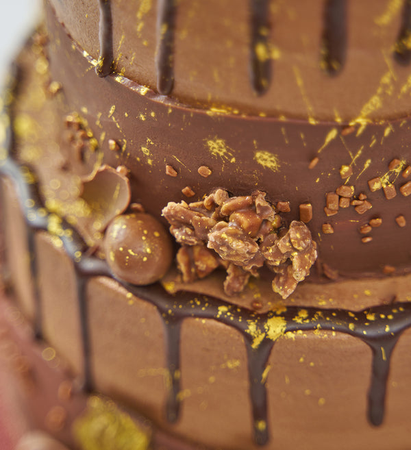 Chocolate Mini Two Tier Loaded Cake