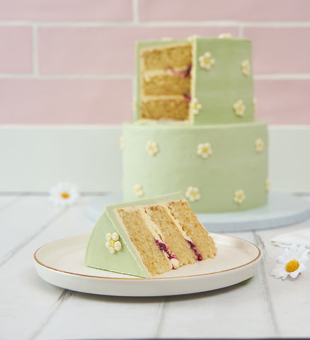 Daisy Doodle Mini Two Tier Cake