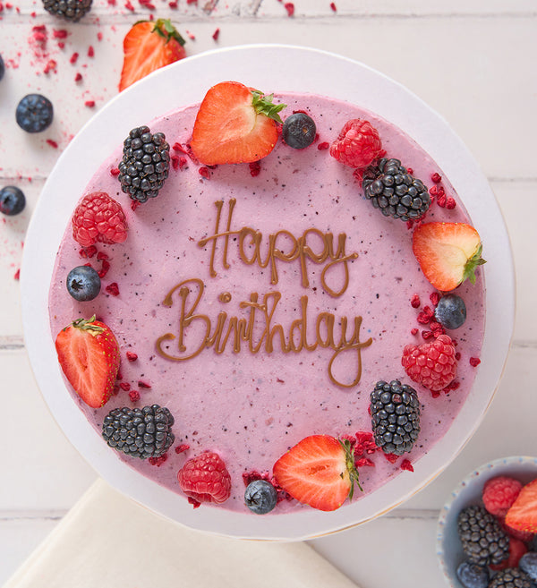 Gluten Free Fresh Berry Cake