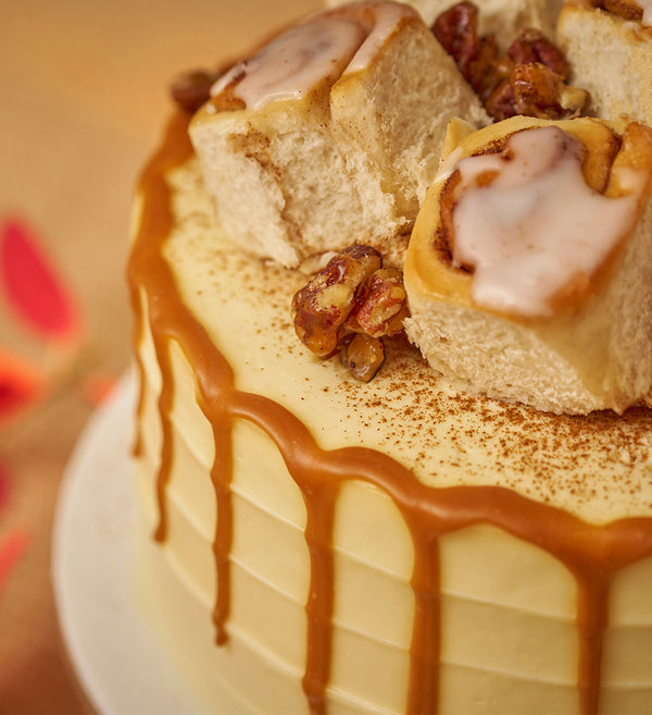 Cinnamon Bun Cake