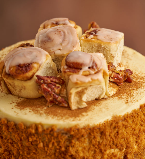 Cinnamon Bun Nationwide Cake