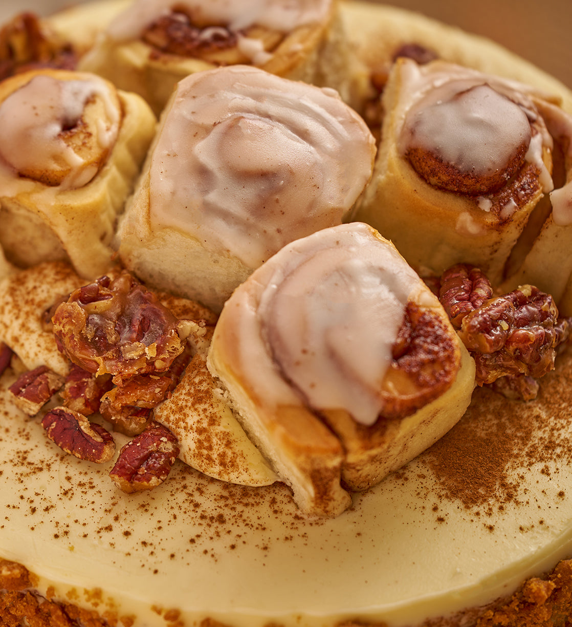 Cinnamon Bun Nationwide Cake