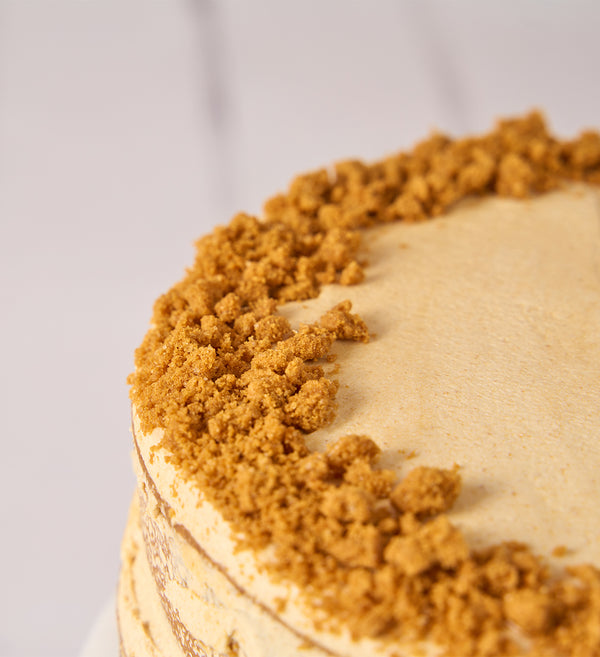 Vegan Caramel Biscuit Nationwide Cake