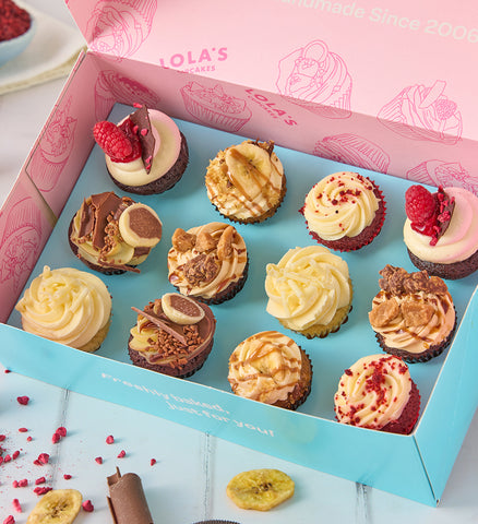 Assorted Classics Mini Cupcake Box