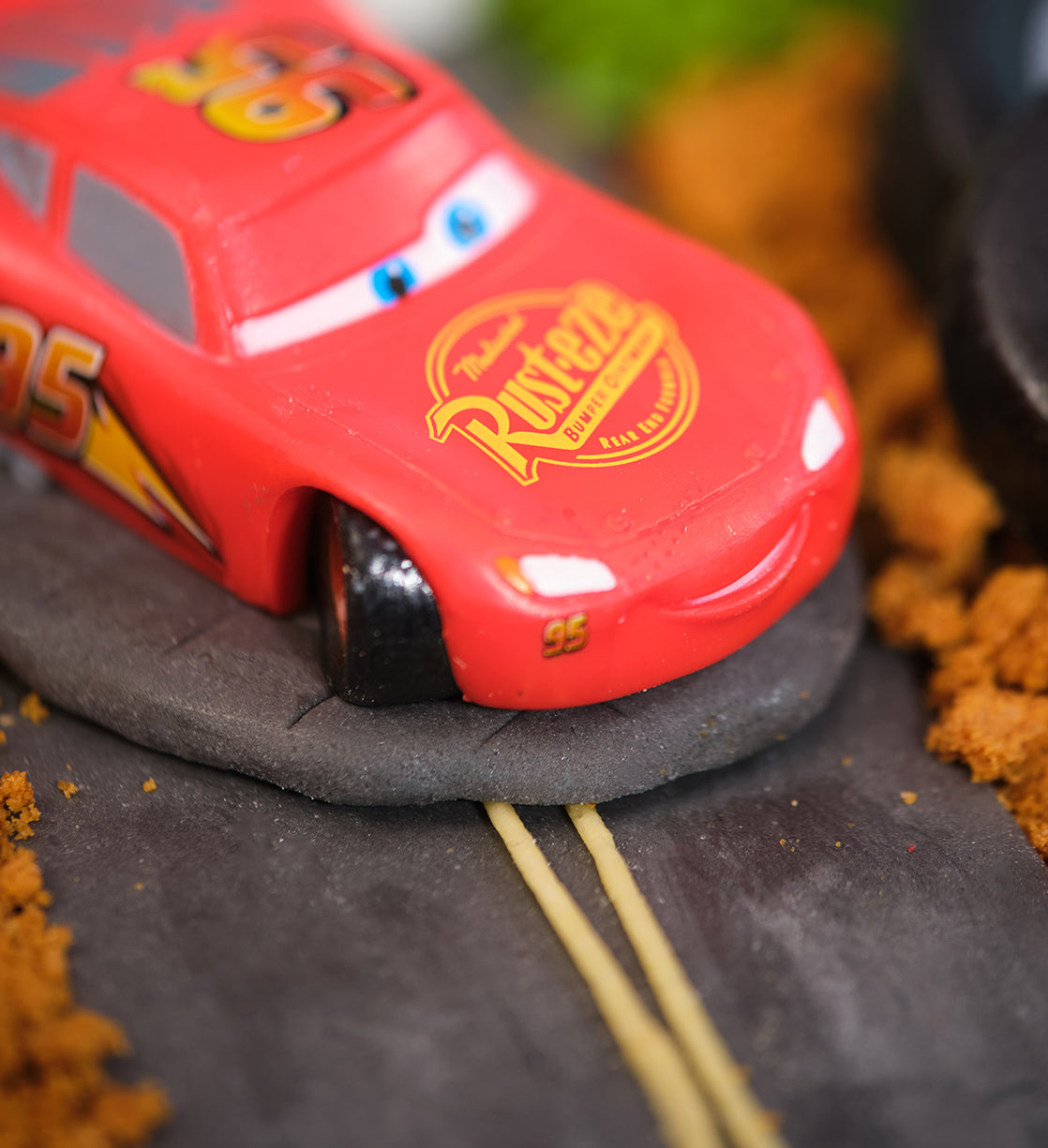 Disney Cars Themed Tall Cake