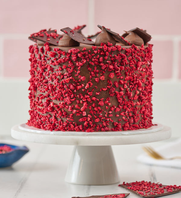 Chocolate and Raspberry Nationwide Cake