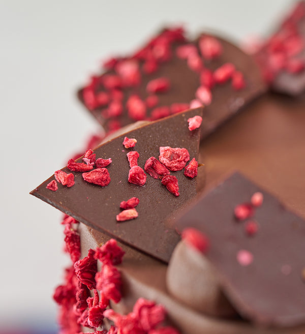 Chocolate and Raspberry Nationwide Cake