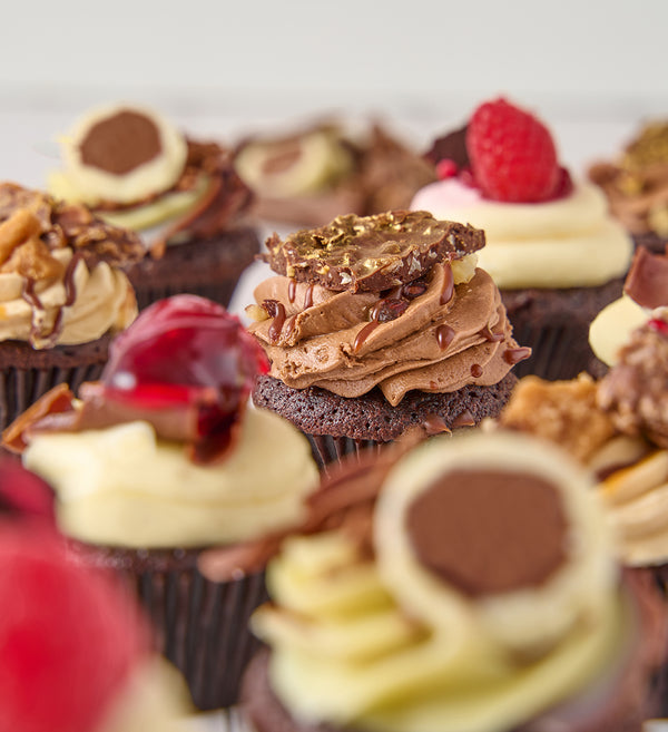 Chocolate Lovers Mini Cupcake Box