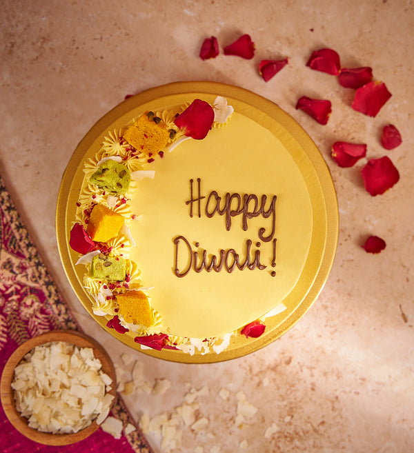 Diwali Mango and Coconut Cake