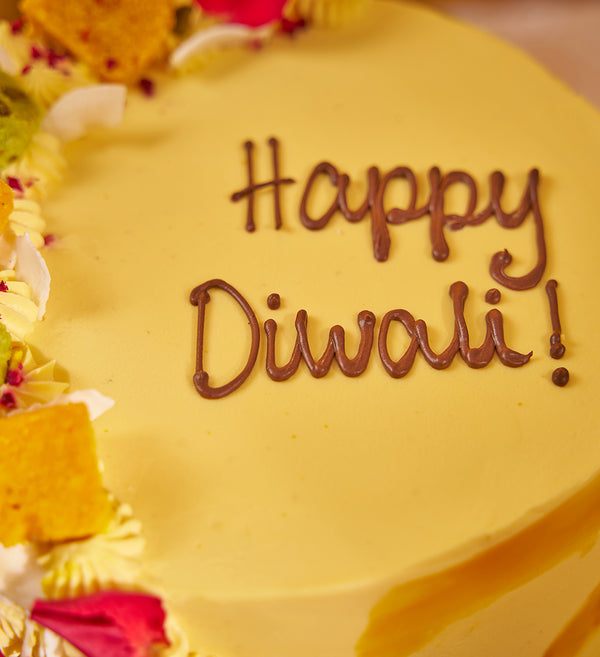 Diwali Mango and Coconut Cake