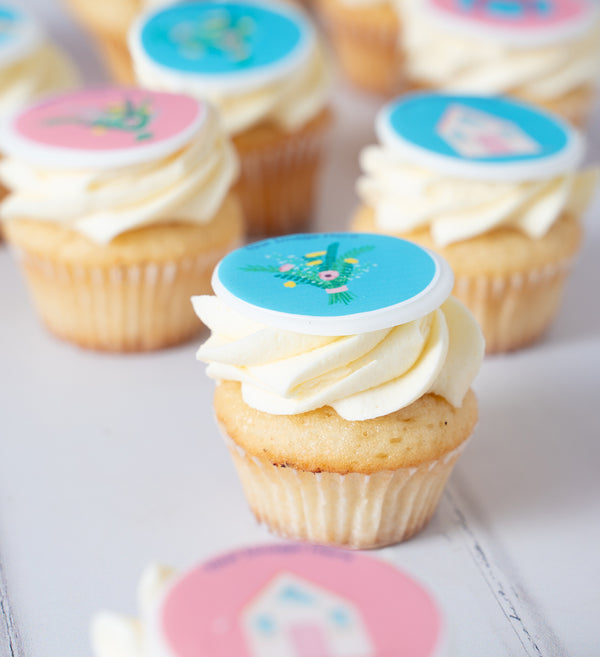 Photo Mini Cupcake Box