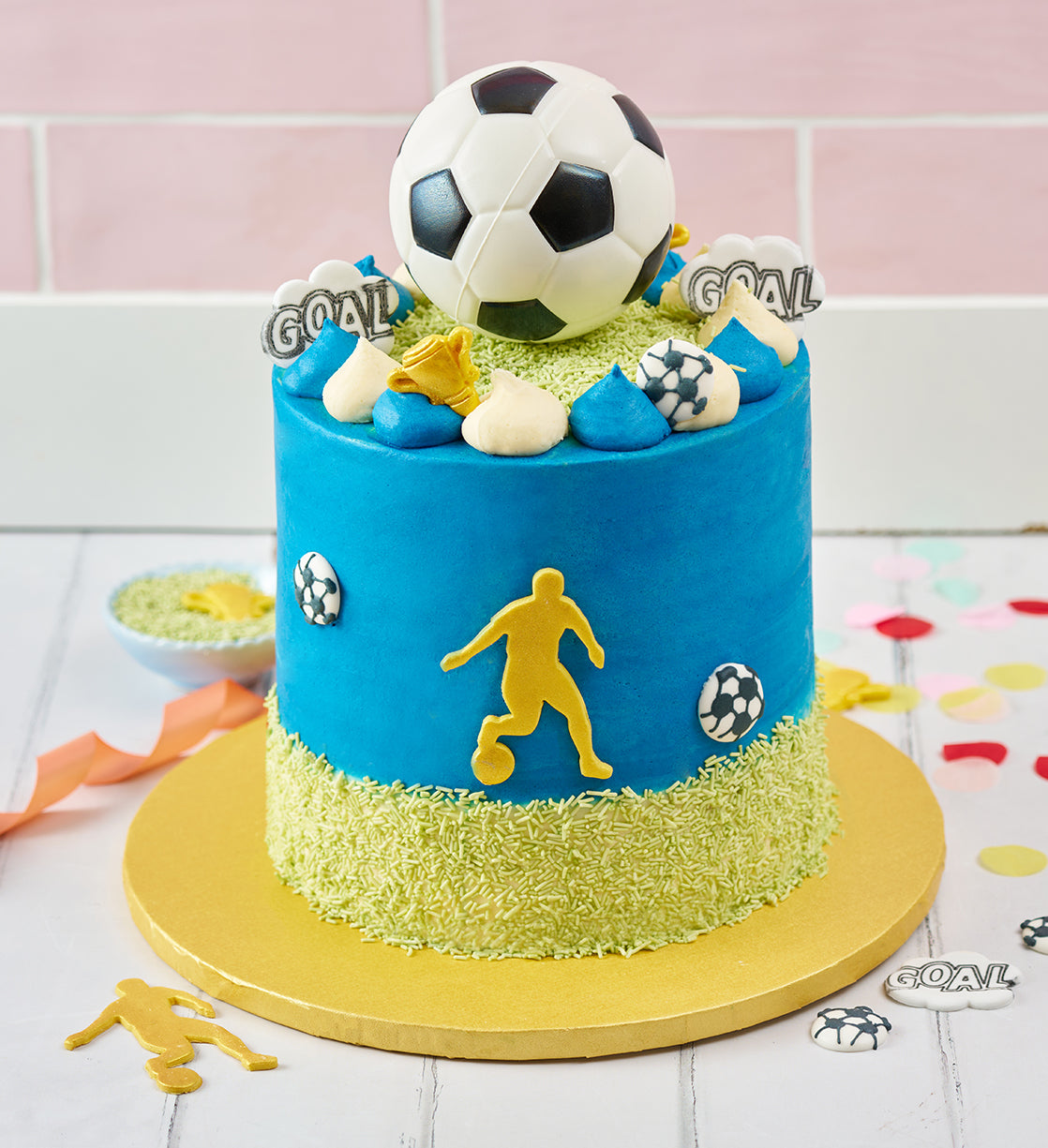 Football Tall Cake