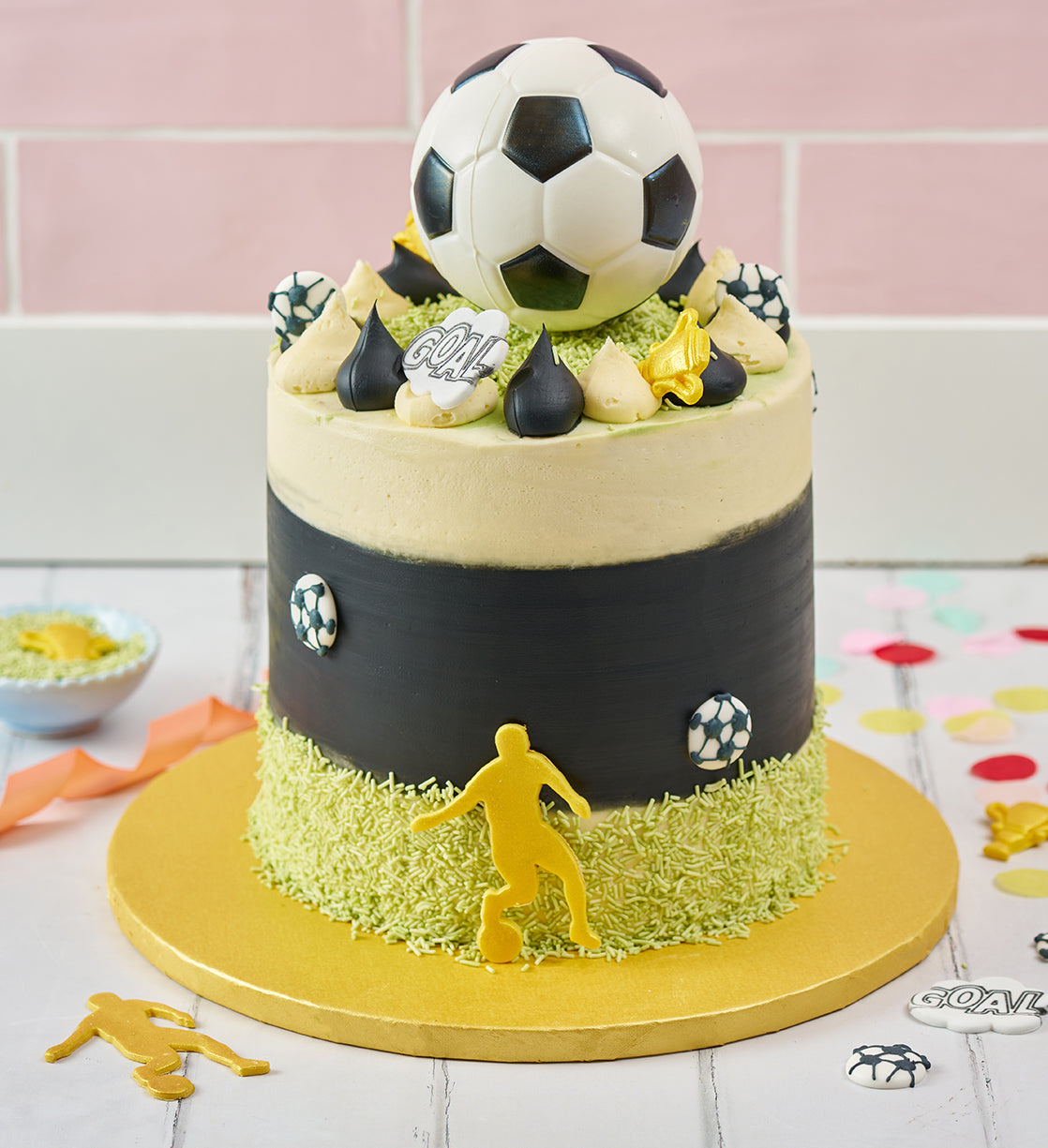 Football Tall Cake
