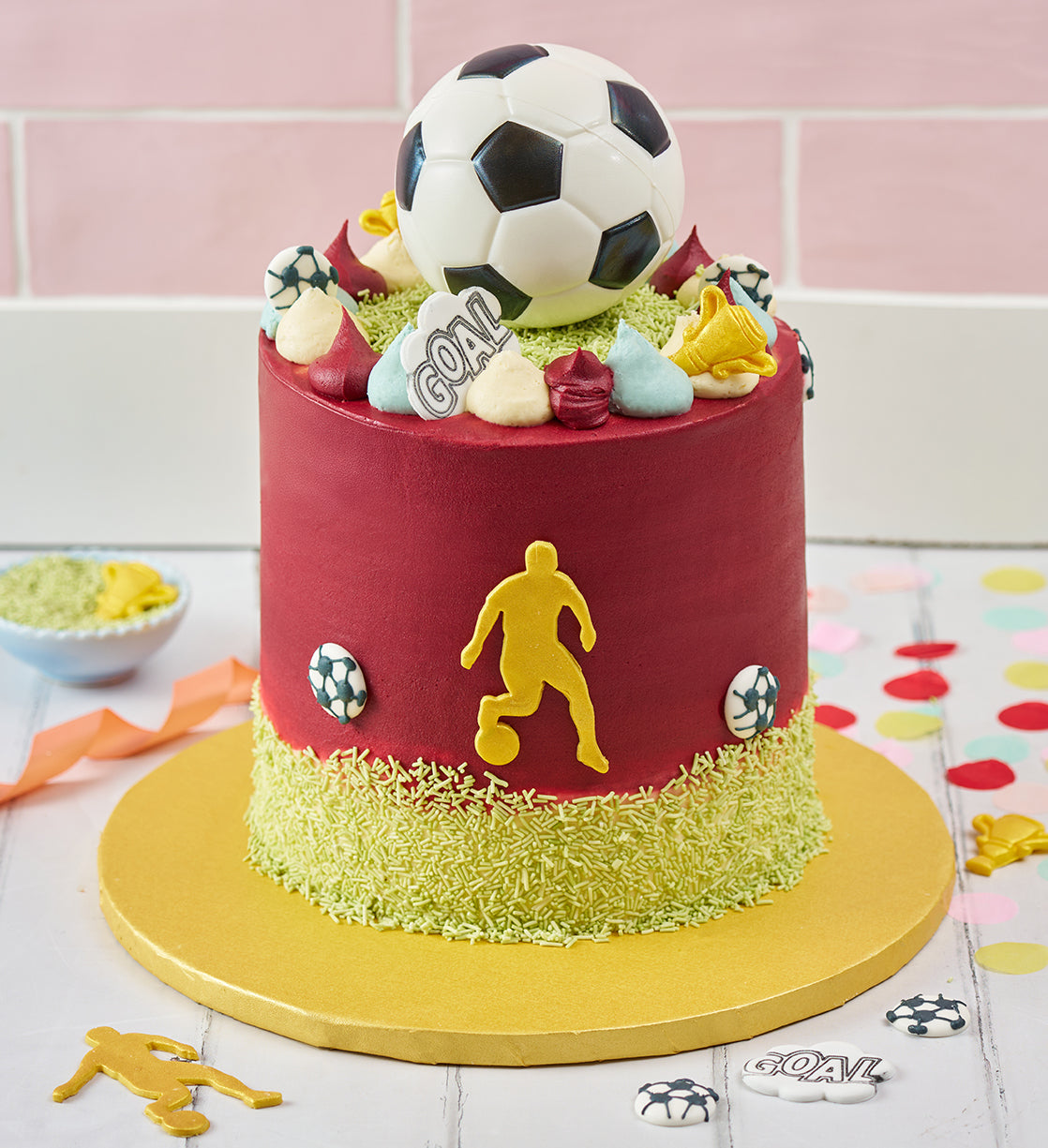 Football Tall Cake