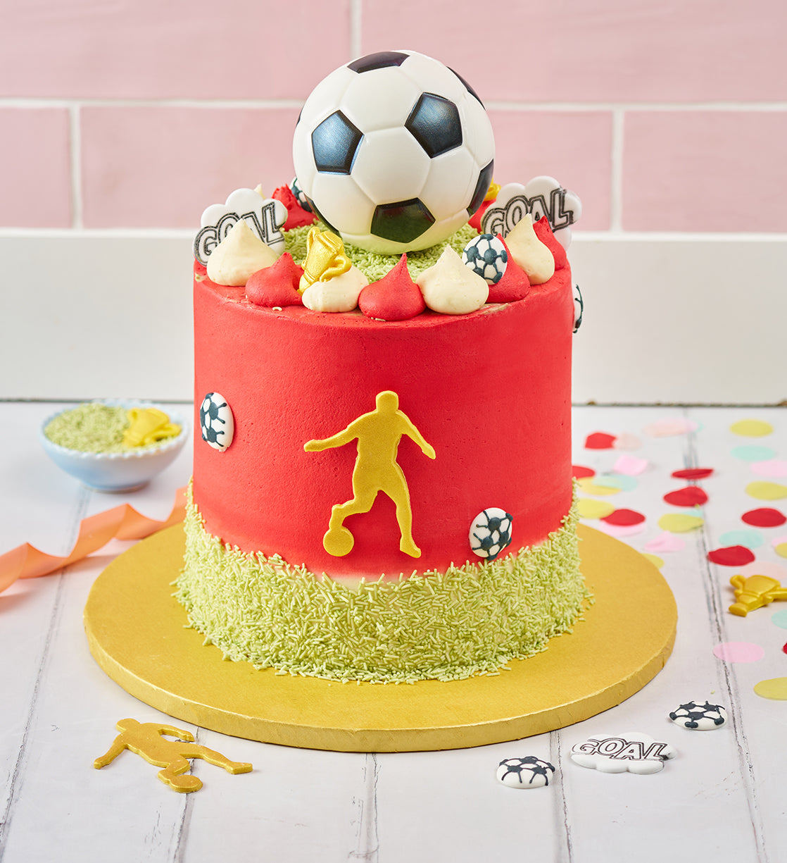 Football Tall Cake