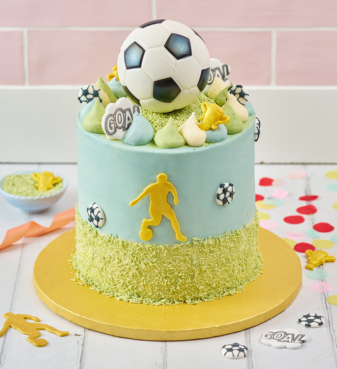 Football Tall Cake