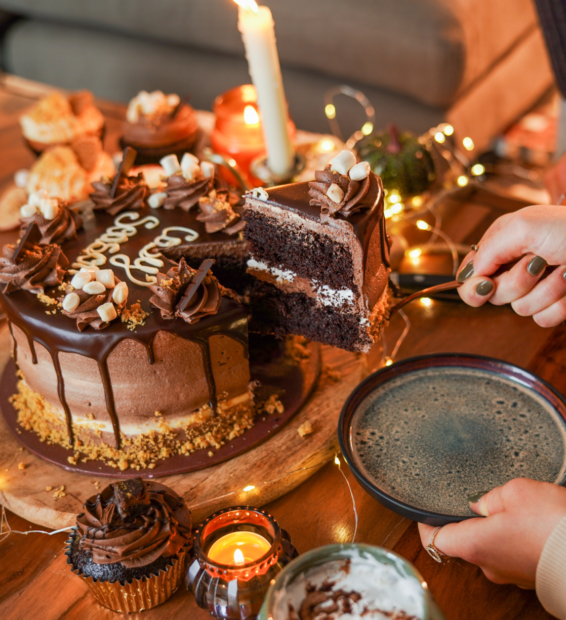 Gimme S'mores Cake