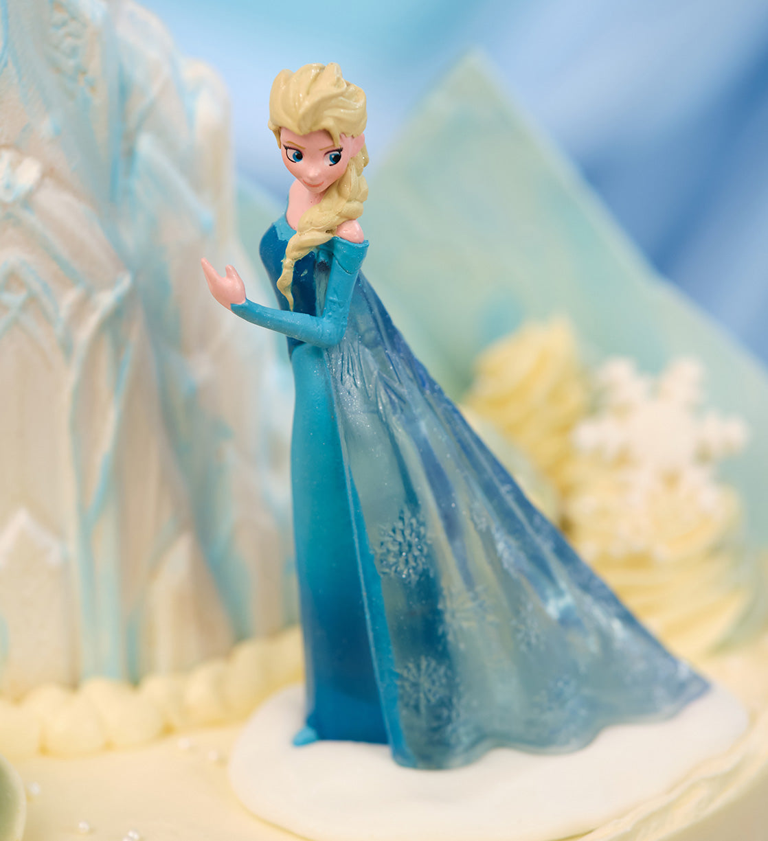 Disney Frozen Themed Two Tier Cake