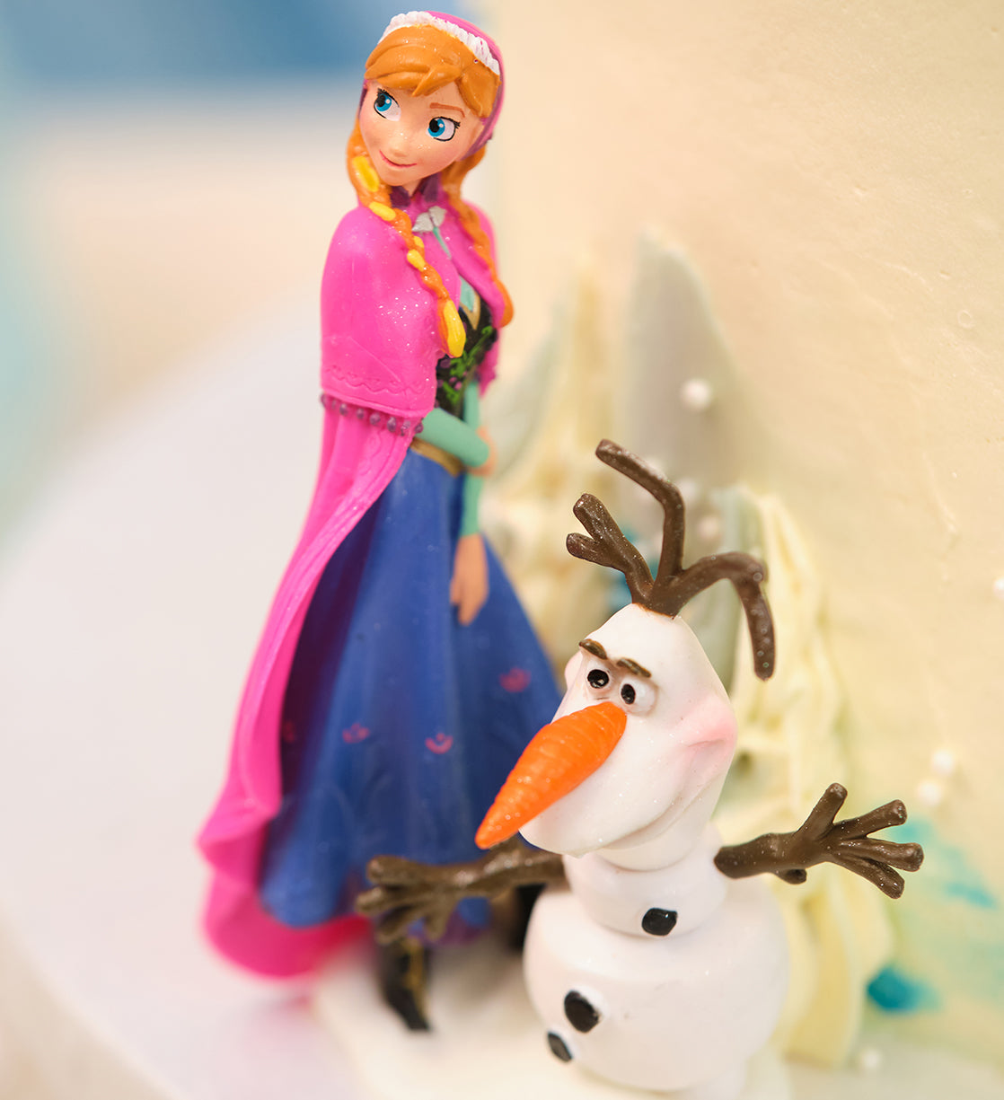 Disney Frozen Themed Two Tier Cake