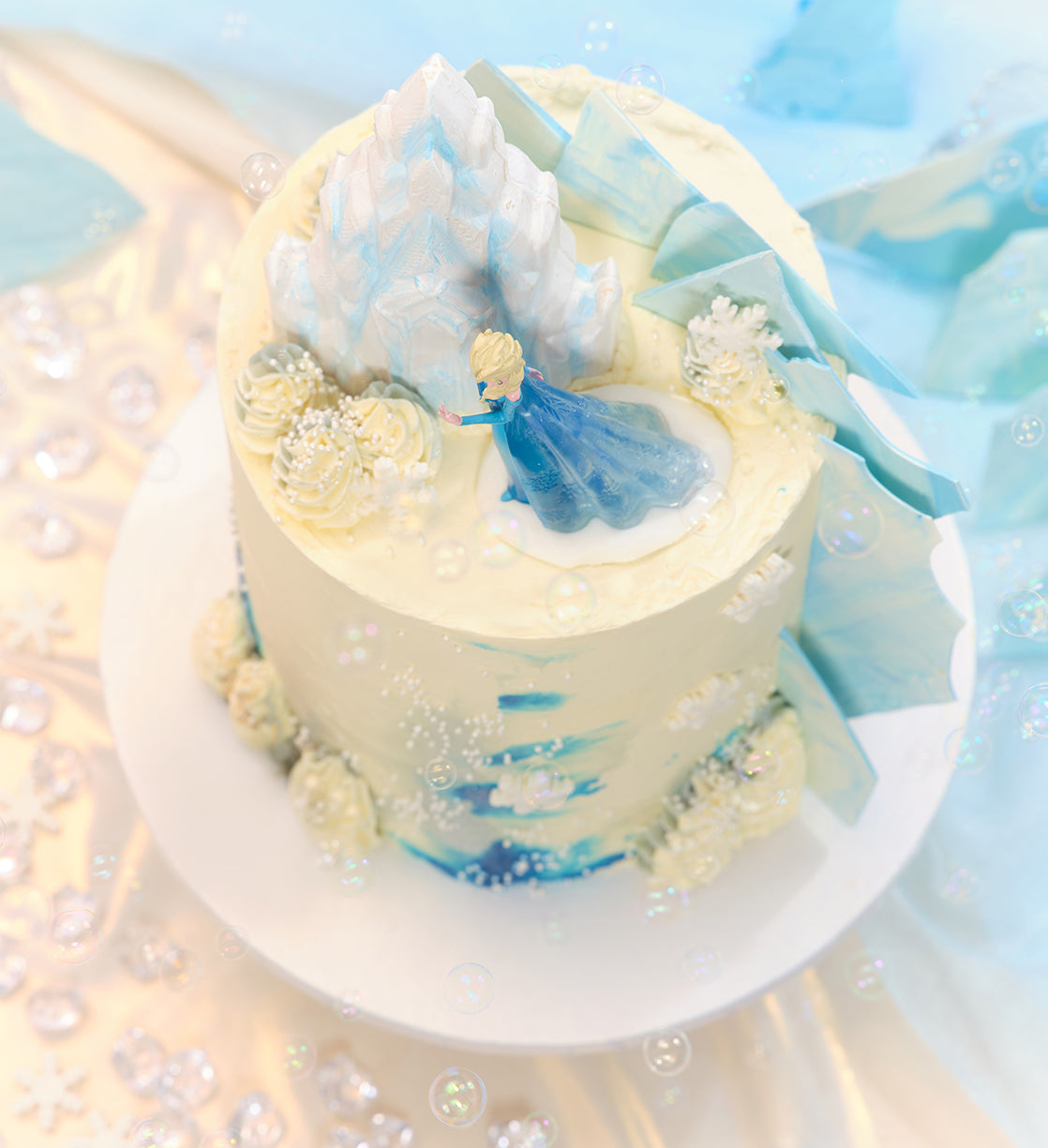 Disney Frozen Themed Tall Cake