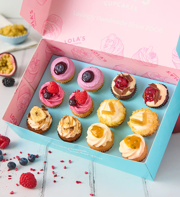 Fruit Mini Cupcake Box