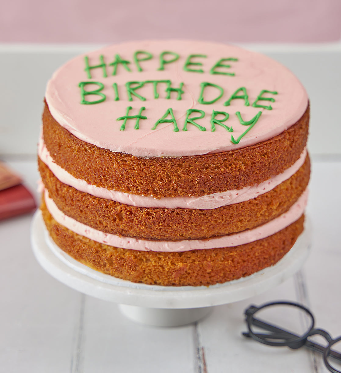 Happee Birthdae Harry Nationwide Cake